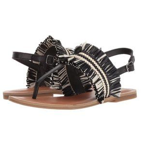 Bohemian Tassel Lucky Brand Sandals Womens 6.5 NWT Ethnic Festival Shoes NEW
